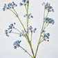 28.5" Faux Blue Berry Spray
