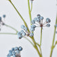 28.5" Faux Blue Berry Spray