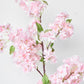40" Faux Cherry Blossom Branch Stem Pink