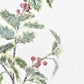 28" Faux Winter Holly Stem