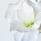 29" Faux White Amaryllis Stem
