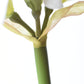 29" Faux White Amaryllis Stem