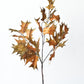 32" Faux Holly Leaf Stem Branch