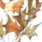 32" Faux Holly Leaf Stem Branch