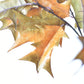 32" Faux Holly Leaf Stem Branch