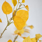 40" Faux Yellow Aspen Branch Spray