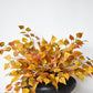 26" Faux Birch Leaf Stem Orange / Mustard / Yellow