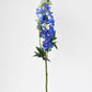 35" Faux Blue Violet Delphinium Stem