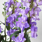 35" Faux Light Purple Delphinium Stem