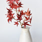 27" Faux Japanese Maple Leaf Stem