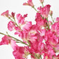 22" Faux Fuchsia Sweet Pea Stem