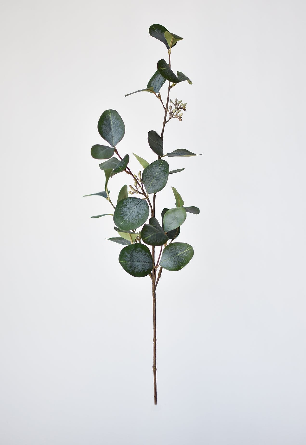 30" Faux Seeded Eucalyptus Stem
