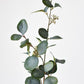 30" Faux Seeded Eucalyptus Stem