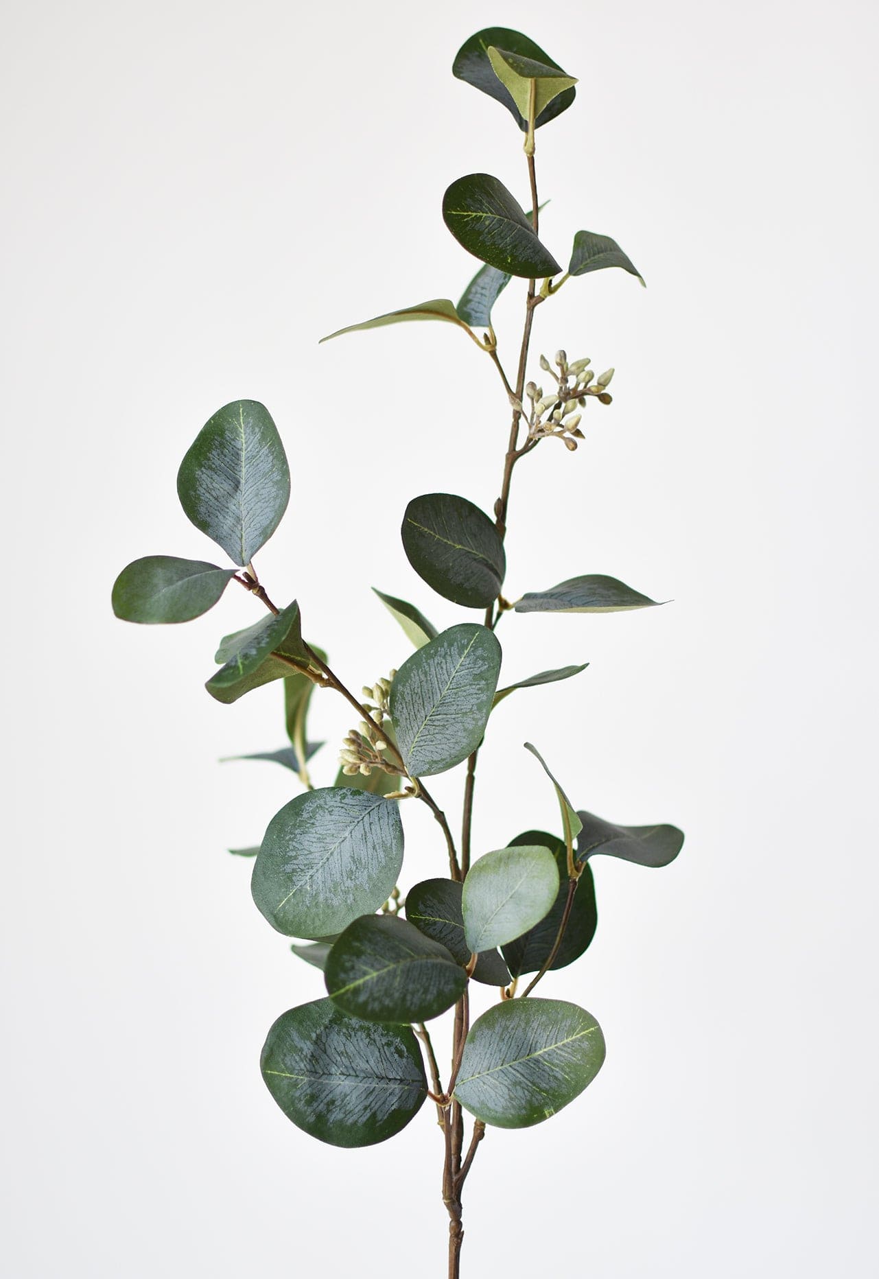 30" Faux Seeded Eucalyptus Stem