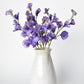 22" Faux Purple Sweet Pea Stem