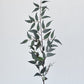 36" Faux Dark Green/Gray Ruscus Leaf Stem