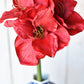 29" Faux Red Amaryllis Stem