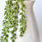 28" Faux String of Pearl Succulent Stem