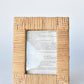 Woven Rattan Picture Frame (holds 4x6)