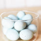 1.5" Faux Light Blue Eggs Assortment