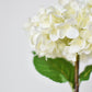 26" Faux Hydrangea Stem Creamy White