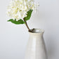 26" Faux Hydrangea Stem Creamy White