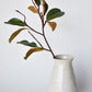26" Faux Magnolia Leaf Branch Stem
