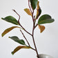 26" Faux Magnolia Leaf Branch Stem