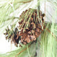 40" Faux Long Needle Pine Swag (w/o bow)