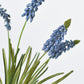 12.5" Faux Blue Muscari Bush Grape Hyacinth