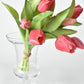11.75" Faux Real Touch Dark Pink Tulip Stem Bundle