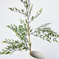 27" Faux Mini Bamboo Leaf Stem