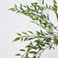 27" Faux Mini Bamboo Leaf Stem