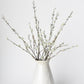 31" Faux Pussy Willow Stem