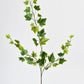 25" Faux  Variegated Green Ivy Stem