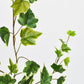 25" Faux  Variegated Green Ivy Stem