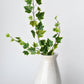 25" Faux  Variegated Green Ivy Stem