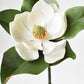 24" Faux Magnolia Blossom Stem