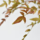 40" Faux Nandina Fall Foliage - Green/Burgundy