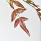 40" Faux Nandina Fall Foliage - Green/Burgundy