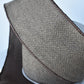 4" x 10yd Brown/Tan Woven Herringbone Ribbon