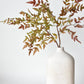 40" Faux Nandina Fall Foliage - Green/Burgundy