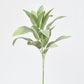 12" Faux Green Sage Pick Stem