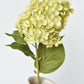 28" Faux Cone Hydrangea Stem Green