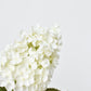 28" Faux Cone Hydrangea Stem White