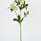 25" Faux Helleborus Stem Green