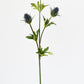 32.5" Faux Blue Thistle Stem