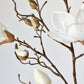 40" Faux Magnolia Branch Stem