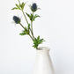 32.5" Faux Blue Thistle Stem