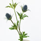 32.5" Faux Blue Thistle Stem